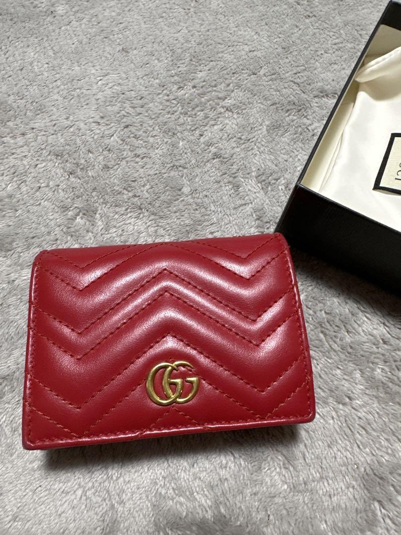 GUCCI GGロゴ コインケース グッチシマ グッチ コインケース/カードケース GUCCI ミニ財布