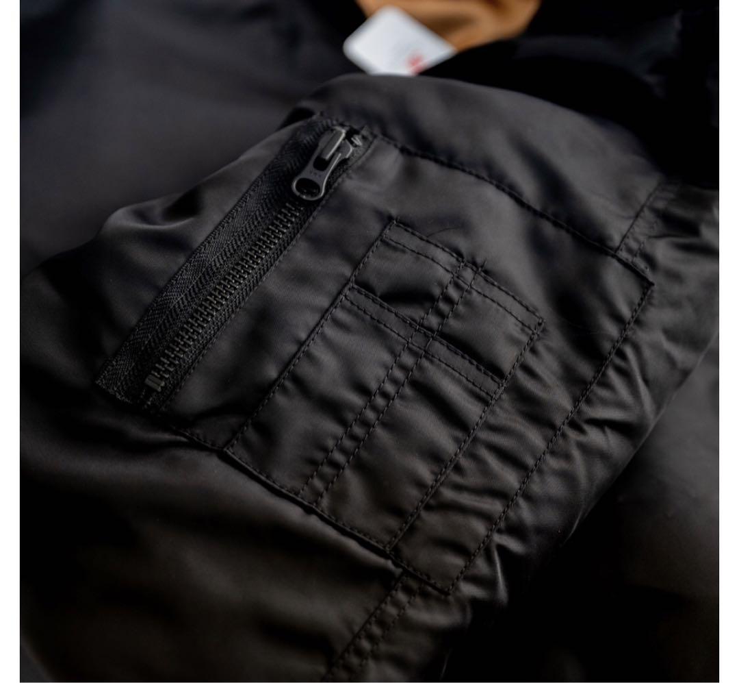 Anders ミリタリージャケット MA-1 JACKET BLACK