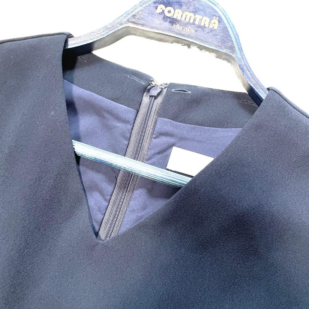 CELFORD セルフォード ボウタイ プリーツ ワンピース 付け襟 フォーマル