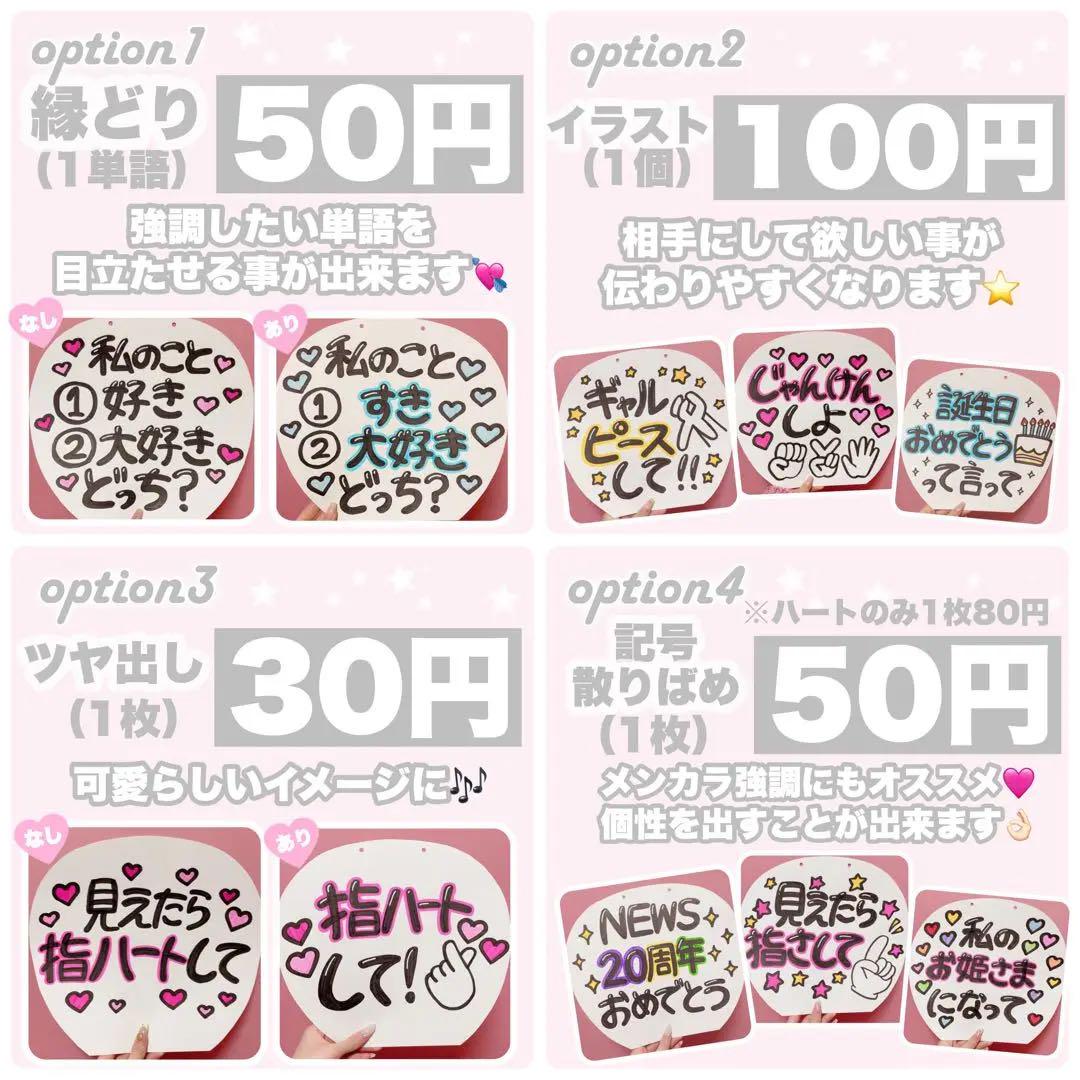 ♥カンペうちわ オーダーページ♥ 最も安い購入 オーダーページ カンペうち 型紙/パターン