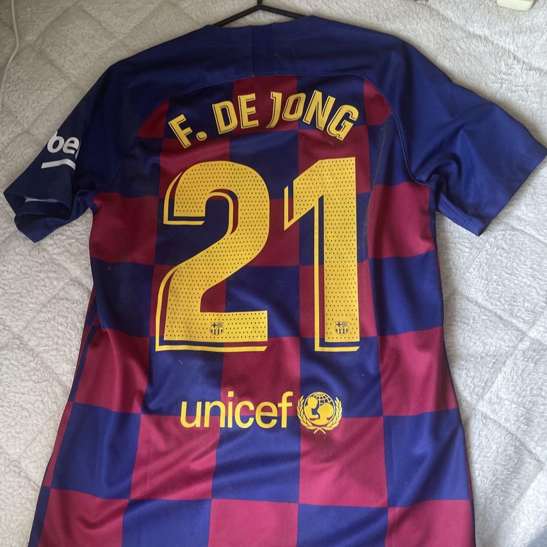 FCバルセロナ F. DE JONG 21番シャツ