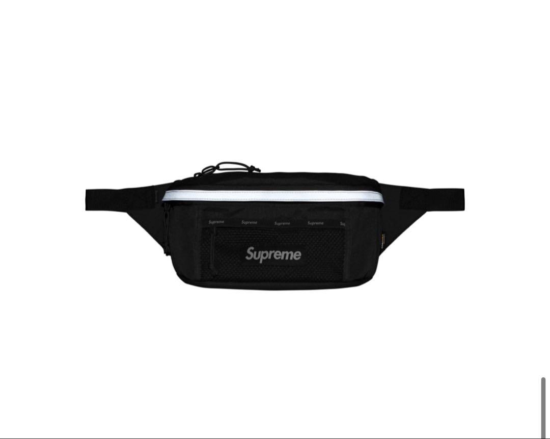 【美品】Supreme Waist Bag Black 24FW