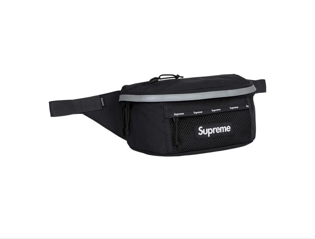 【美品】Supreme Waist Bag Black 24FW