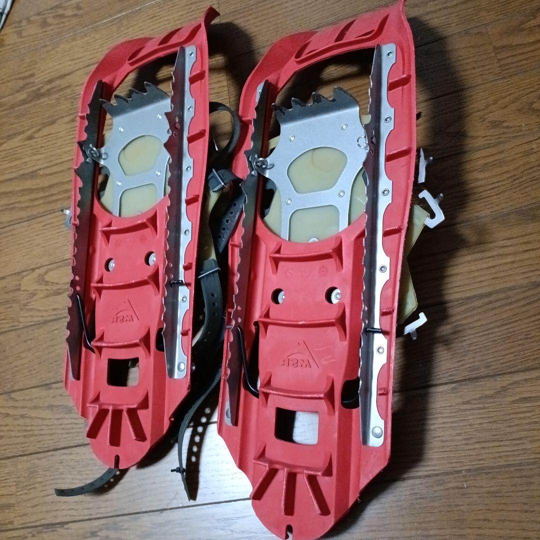 ジャンク品】MSR EVO ASCENT スノーシュー レッド アバランチギア
