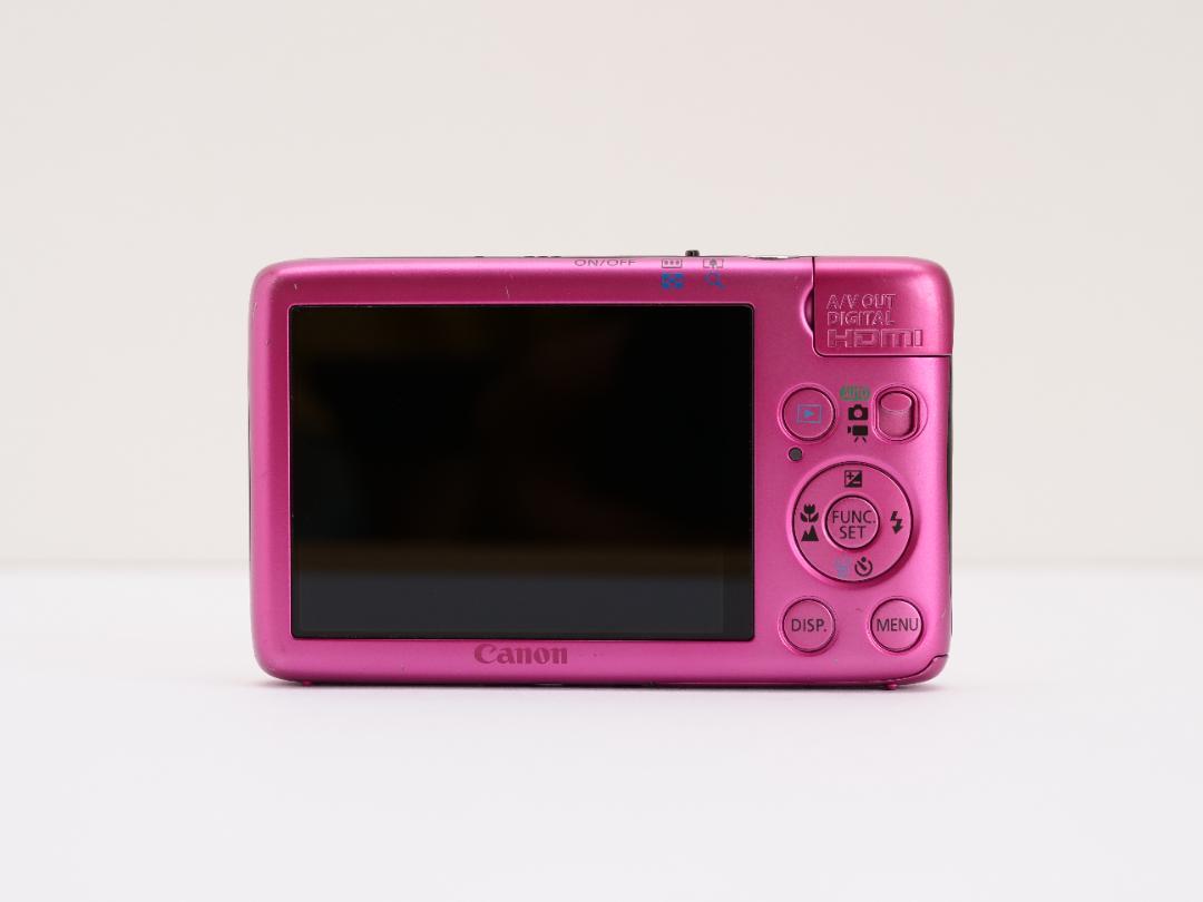Canon キヤノン IXY 400F ピンク デジタルカメラ 電池蓋ゴム欠品