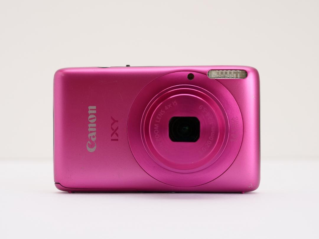Canon キヤノン IXY 400F ピンク デジタルカメラ 電池蓋ゴム欠品