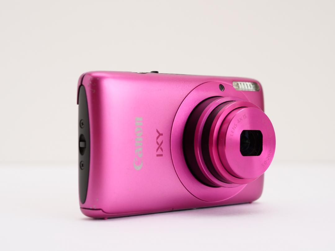 Canon キヤノン IXY 400F ピンク デジタルカメラ 電池蓋ゴム欠品