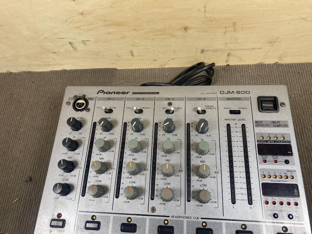 17 Pioneer DJM-600 DJミキサー 17 Pioneer DJM-600 DJミキサー