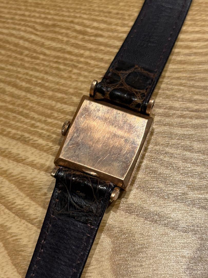 M*h様 LONGINES ヴィンテージ 金無垢 手巻き 腕時計