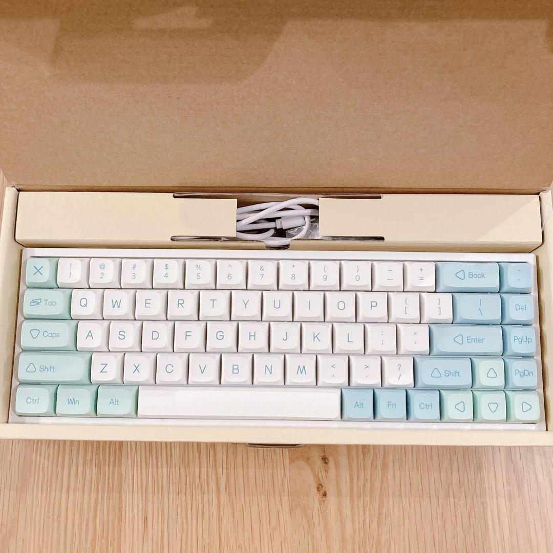 値下げ❣️YUNZII KC68 メカニカルキーボード キーゲーミングキーボード