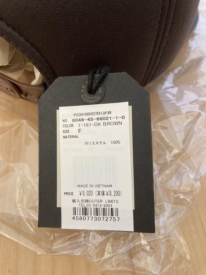 C.C. FILSON CO. ダークブラウンキャップ フィルソン