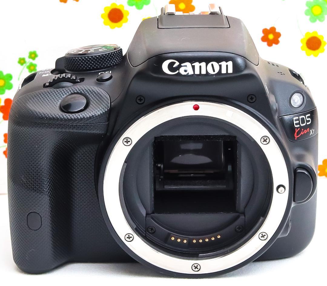 美品 Canon Kiss X7☆スマホ転送☆高画質・超軽量☆初心者おすすめ♪