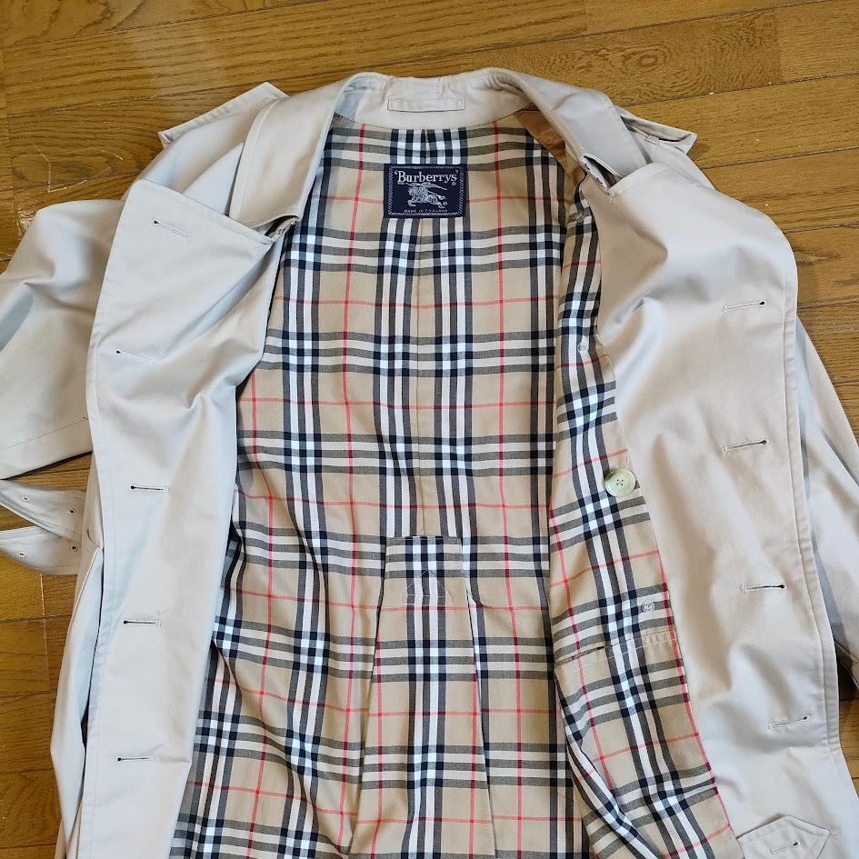 Burberry トレンチコート　ベージュ　Lサイズ