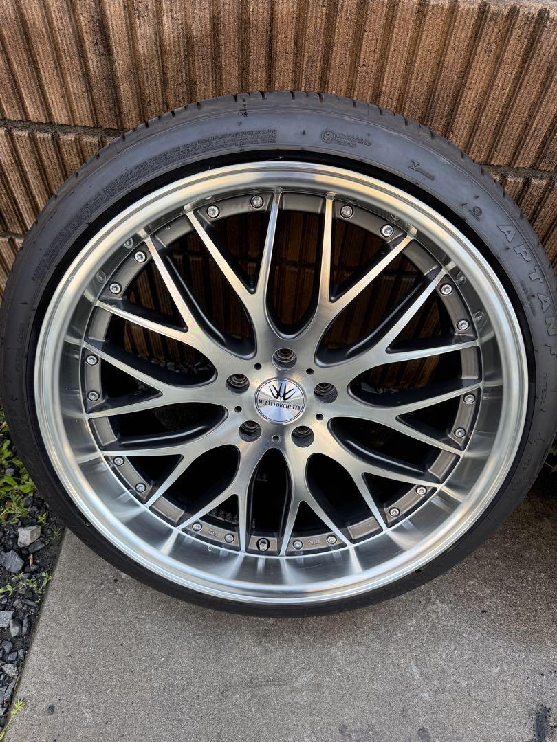 ロクサーニ マルチフォルチケッタ Gun Polish 20インチ
