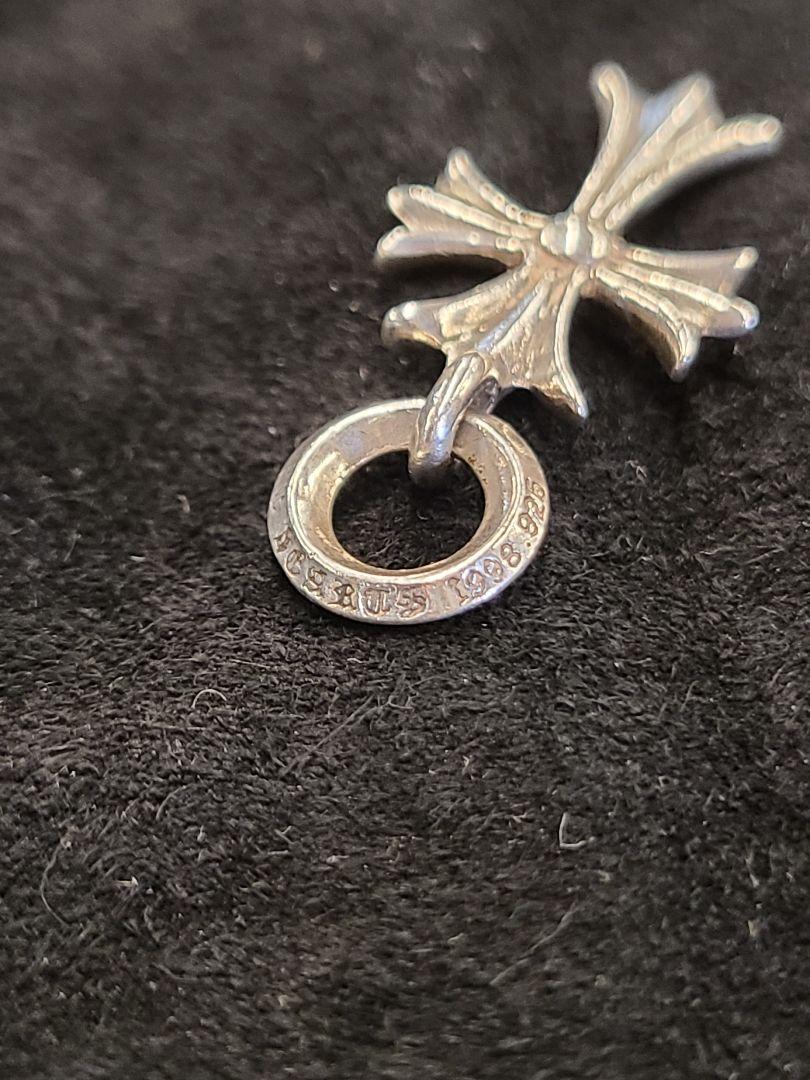 クロムハーツ CHARM TINY CH CROSS ヘッド クロス インボイス