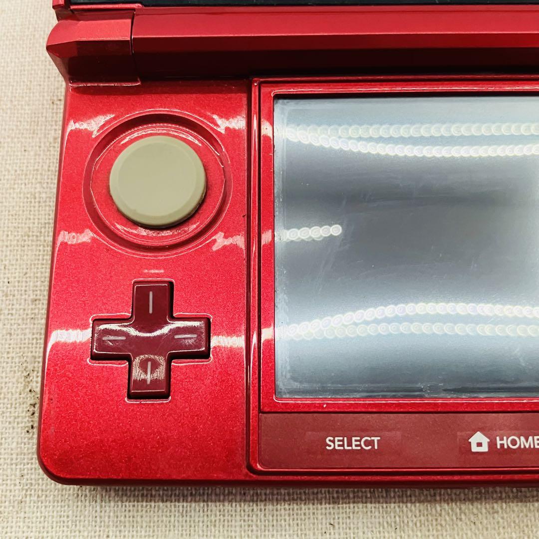 ニンテンドー3DSハード ニンテンドー3DS本体 フレアレッド