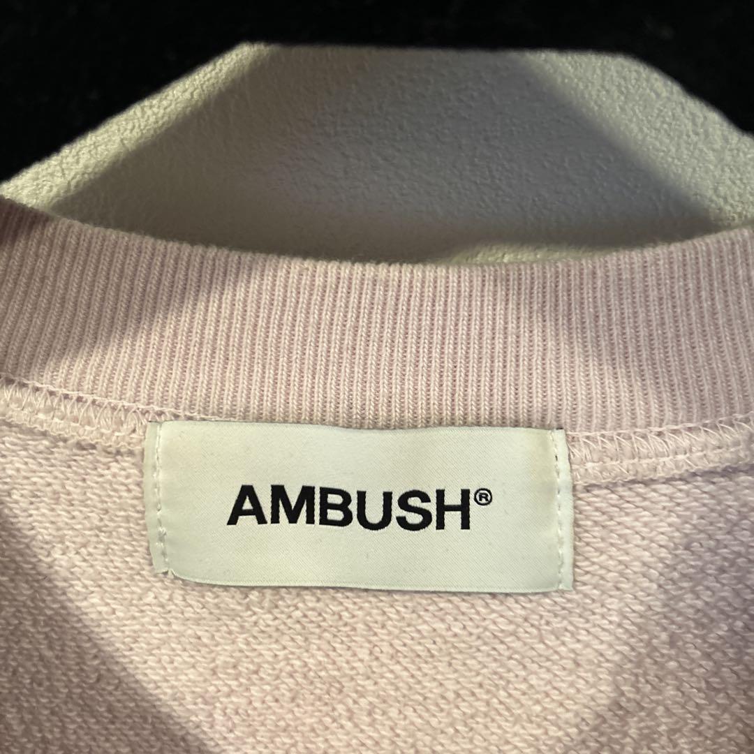 【AMBUSH】AMBプリント コットン スウェットシャツ 関税・送料込 AMBUSH logo-print T-shirt | White | FARFETCH JO