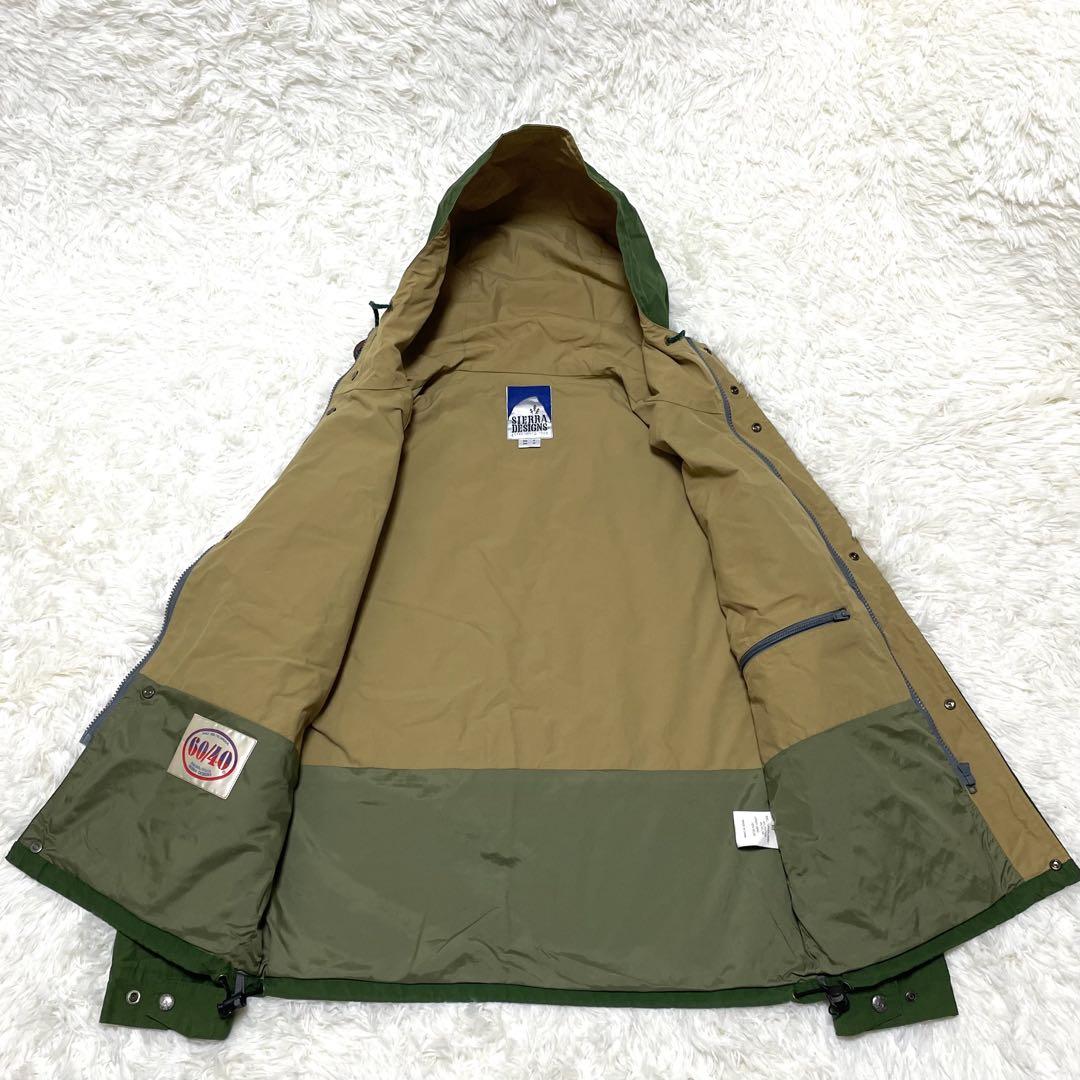 公式の  美品✨SIERRADESIGNS マウンテンパーカー グリーン 60/40 M ジャケット・アウター