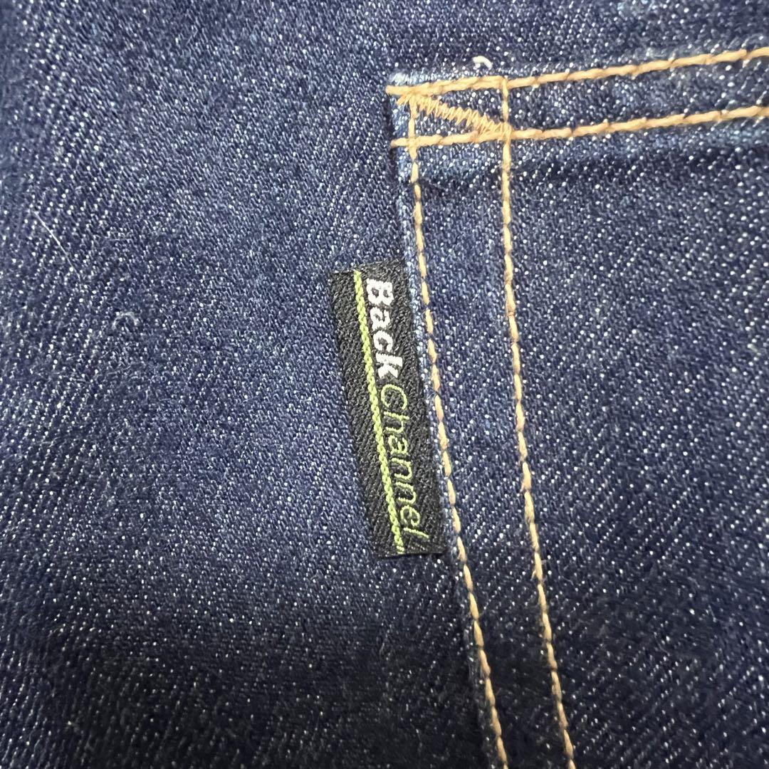 美品！Back Channel セルビッチデニムショートパンツ！日本製！