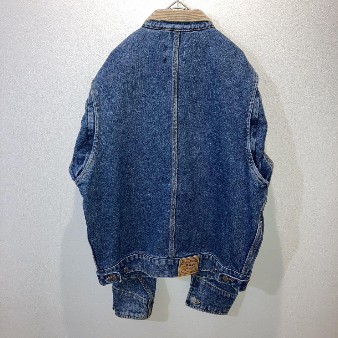 90s　Polo Ralph Lauren　ポロラルフローレン　デニムジャケット