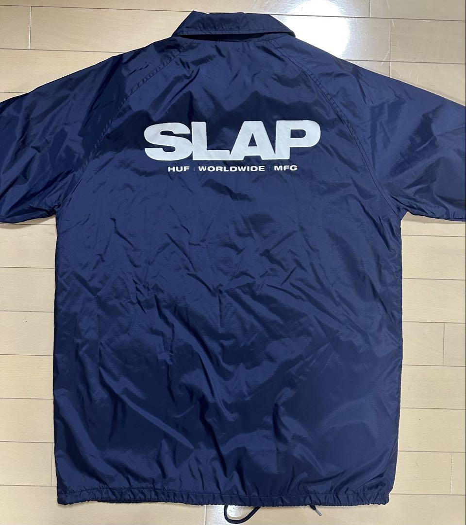 HUF SLAP コーチジャケット XL ネイビー HUF SLAP コーチジャケット XL ネイビー - メルカリ