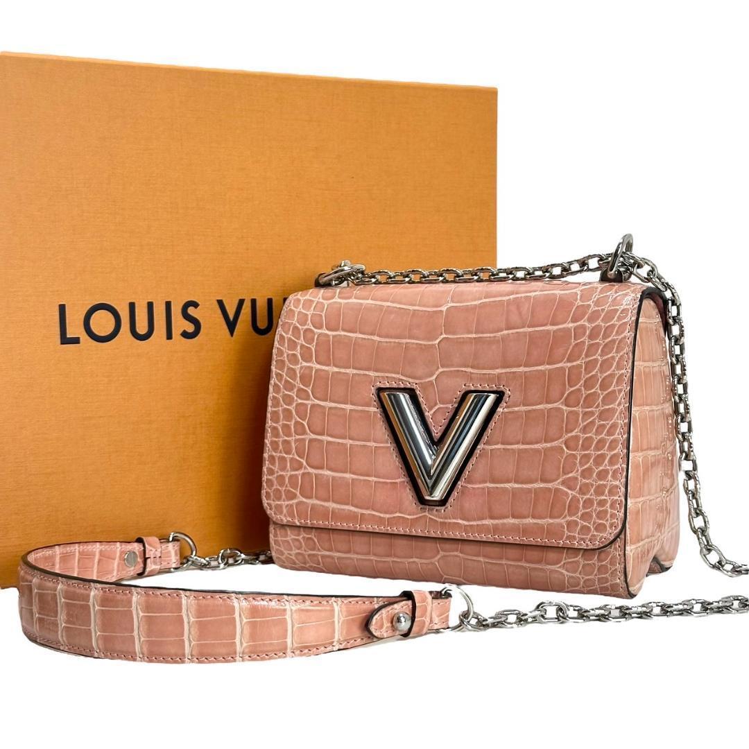 美品☆超激レア☆Louis Vuitton ツイストPM ショルダーバッグ ワニ