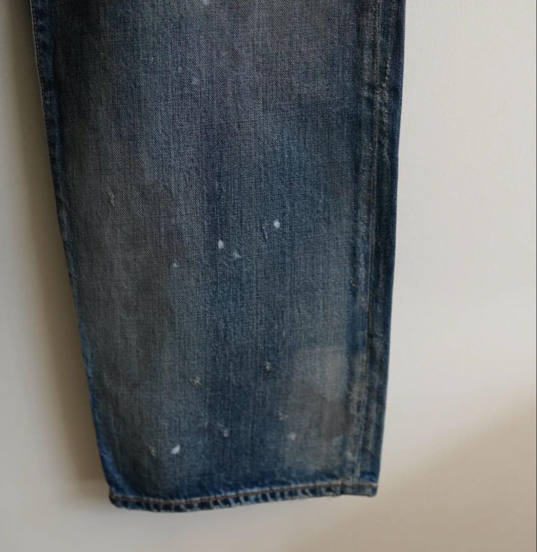 パンツ 25ss ANCELLM TAPERD 5P DENIMPANTS INDIGO