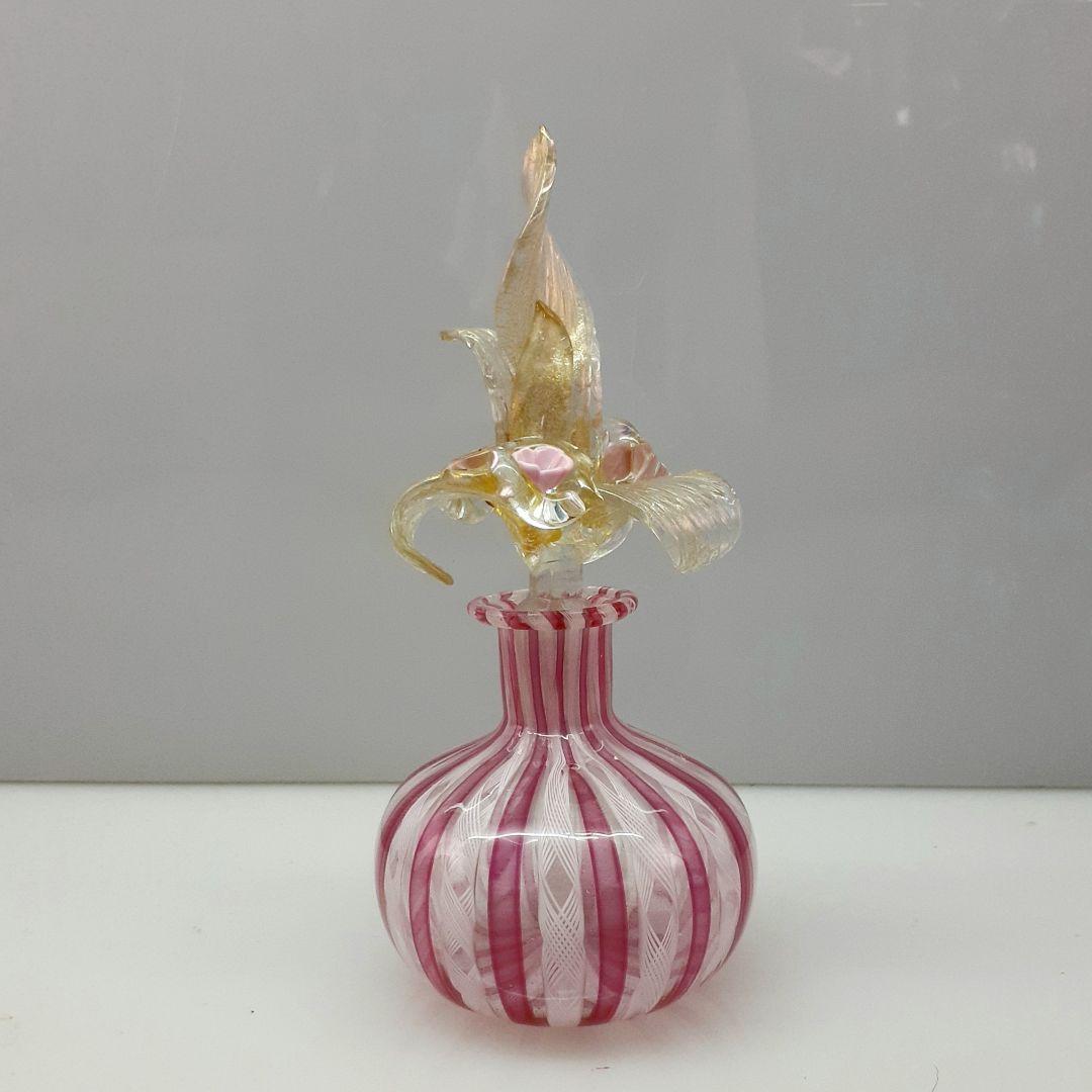 ムラノ 金彩 赤 ライン 蓋付 パフュームボトル 香水瓶 51UmN4c9+vL._UF350,350_QL50_.jpg