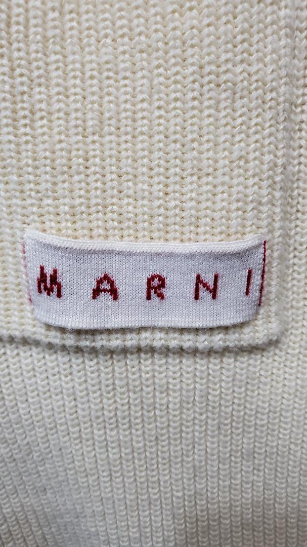 MARNI マルニ ロゴ ニット セーター ワンピース チュニック