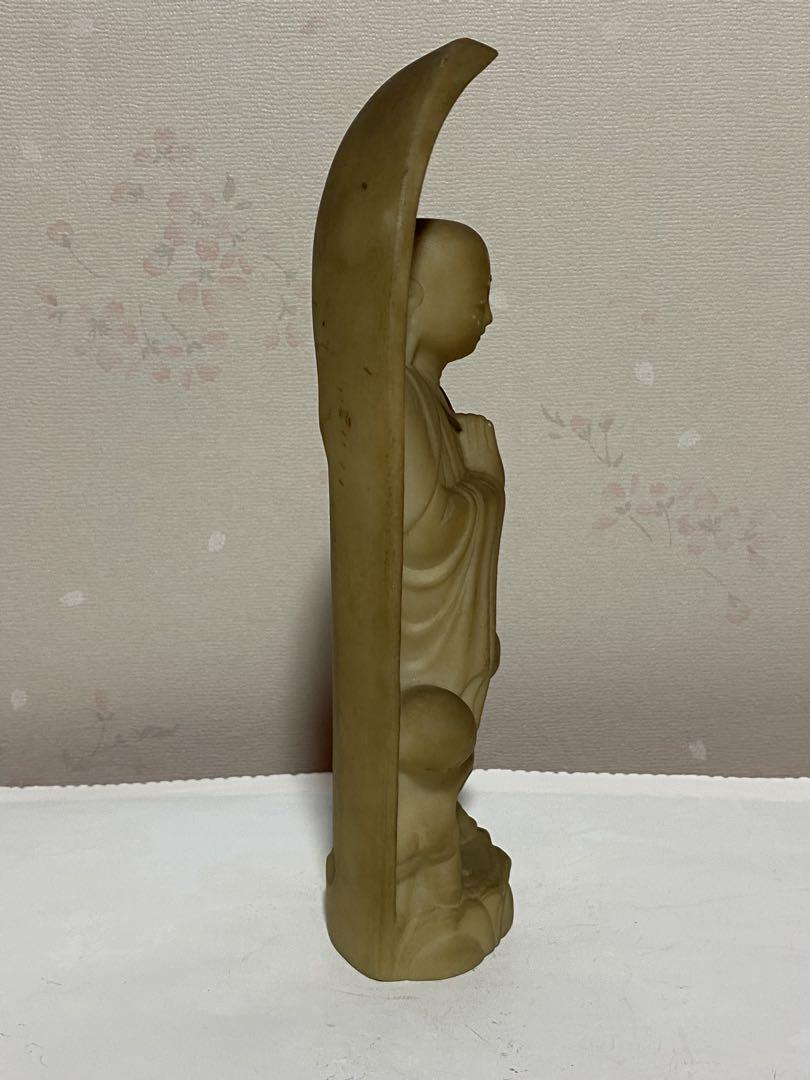 ♦仏像 地蔵菩薩立像 お地蔵様 仏教美術 仏具 置物 飾り骨董品