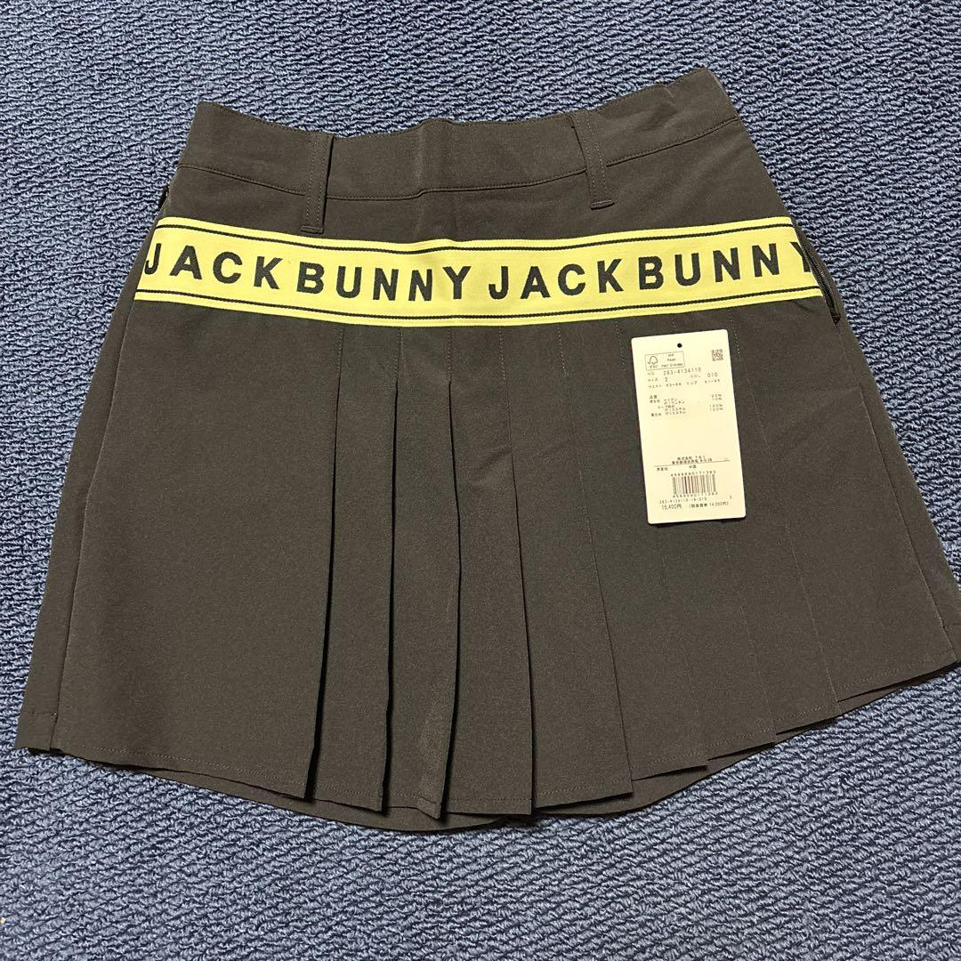 JACK BUNNY グレー プリーツスカート