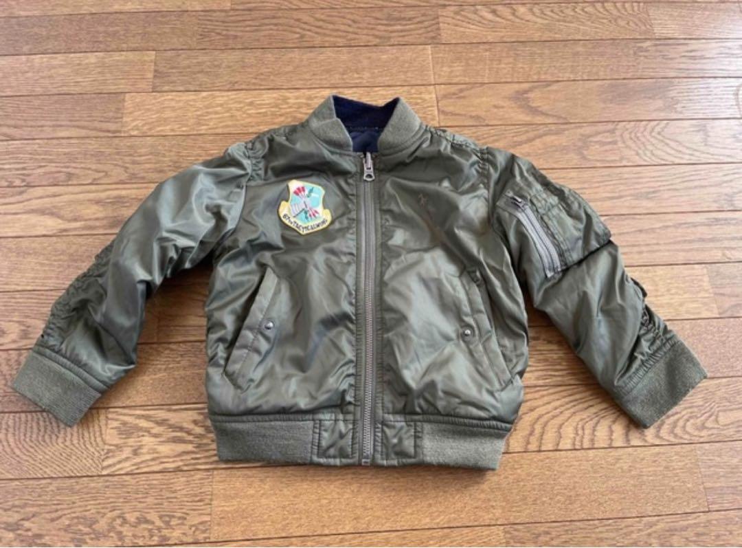 Polo Ralph Lauren MA-1ジャケット 100cm オリーブ