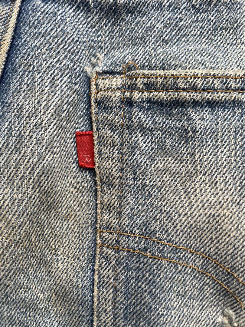 Levi's 501 66 W31 L33 トップボタン裏刻印6 Rタグ