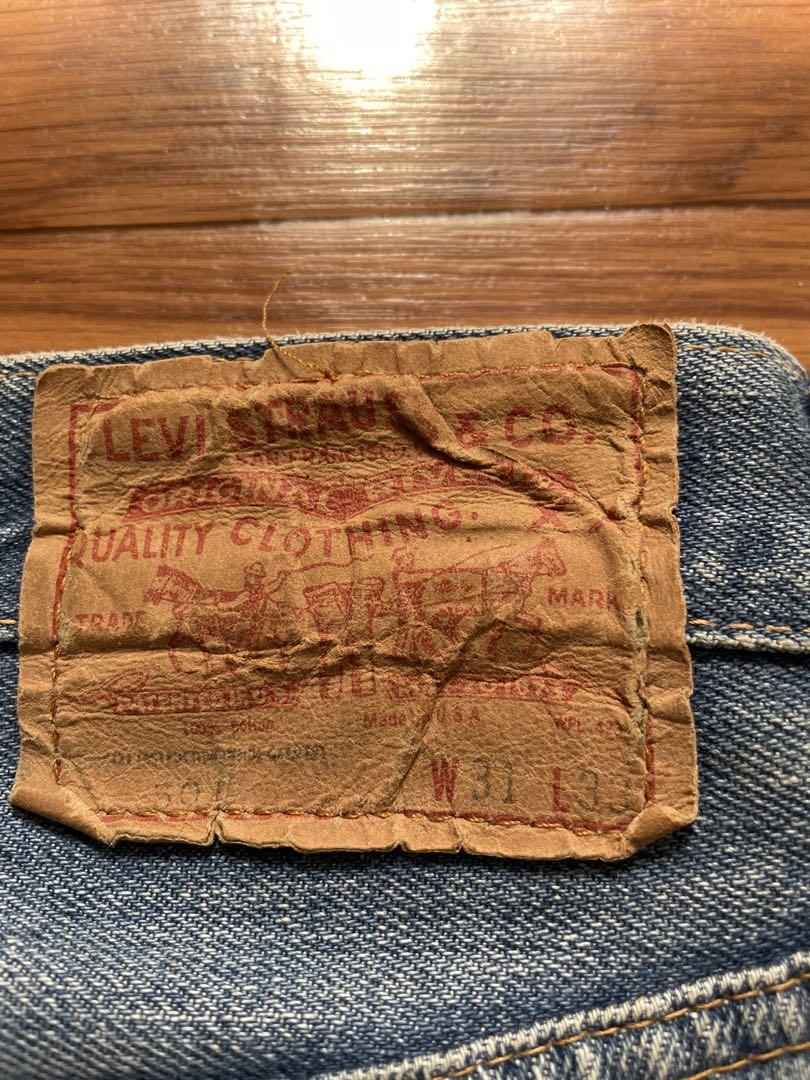 Levi's 501 66 W31 L33 トップボタン裏刻印6 Rタグ