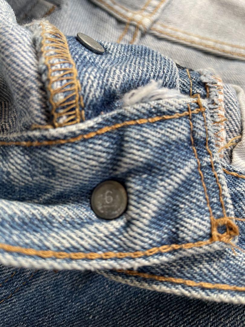 Levi's 501 66 W31 L33 トップボタン裏刻印6 Rタグ
