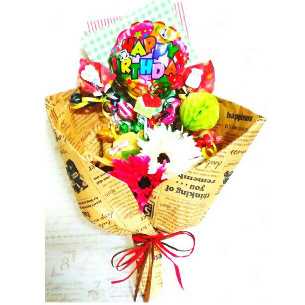 見て もらって嬉しい⭐幸せを運ぶお菓子の花束 C8usE-m465921909 食べて 高評価★
