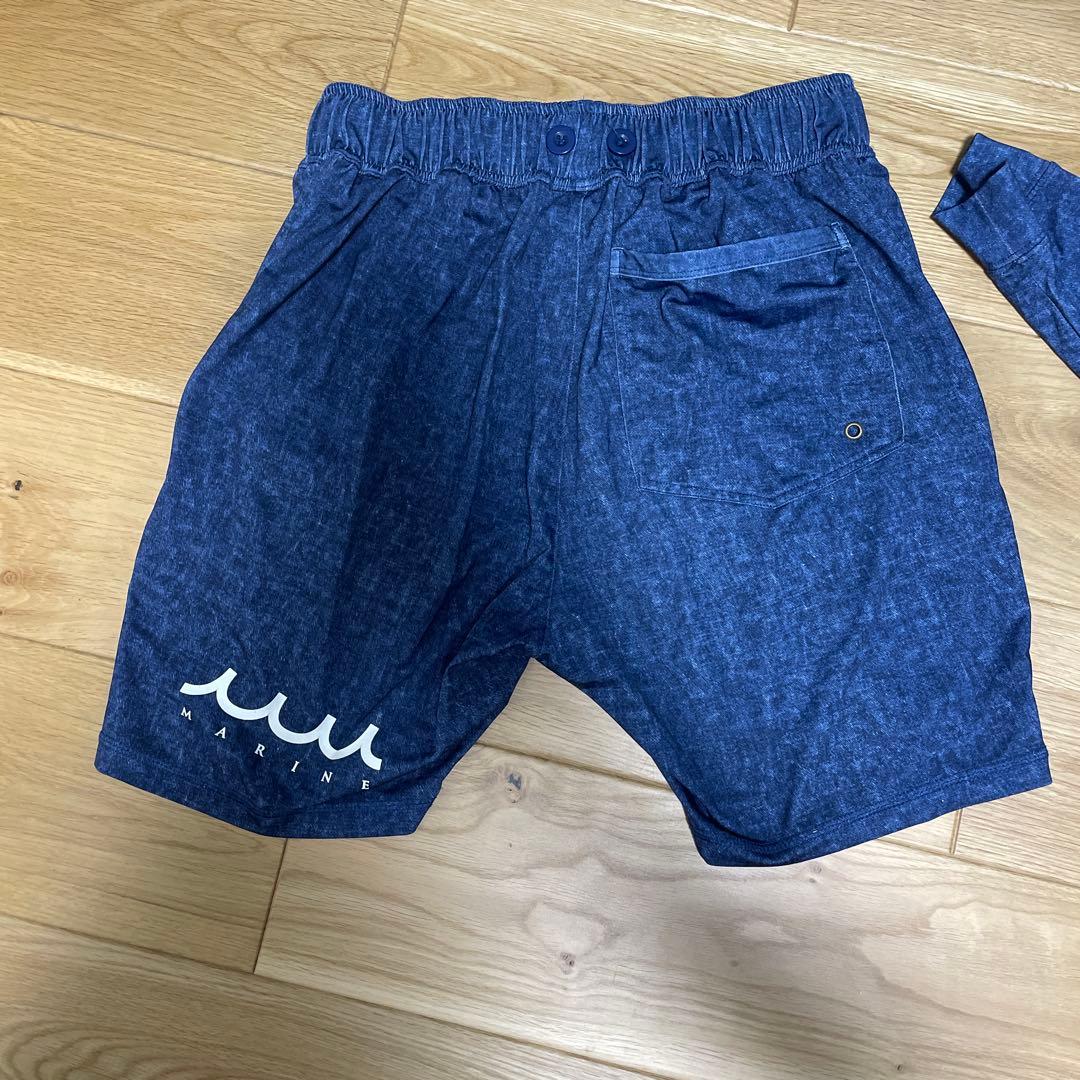 ムータマリン muta MARINE ラッシュガード セットアップ XSサイズ目立った傷や汚れなし WWW_MORNINGWALKER_COM