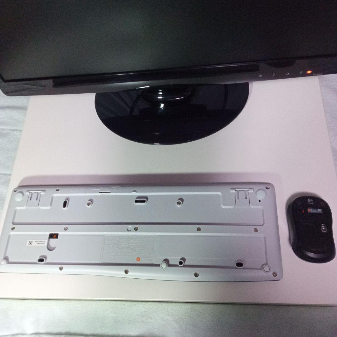 23.6型FHDモニタ、無線キーボード＆マウス (K270/M185)
