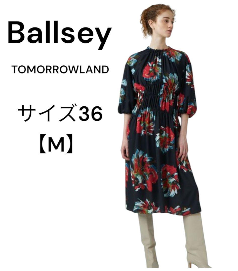 ボールジィ Ballsey ブルリーフラワープリント クルーネック