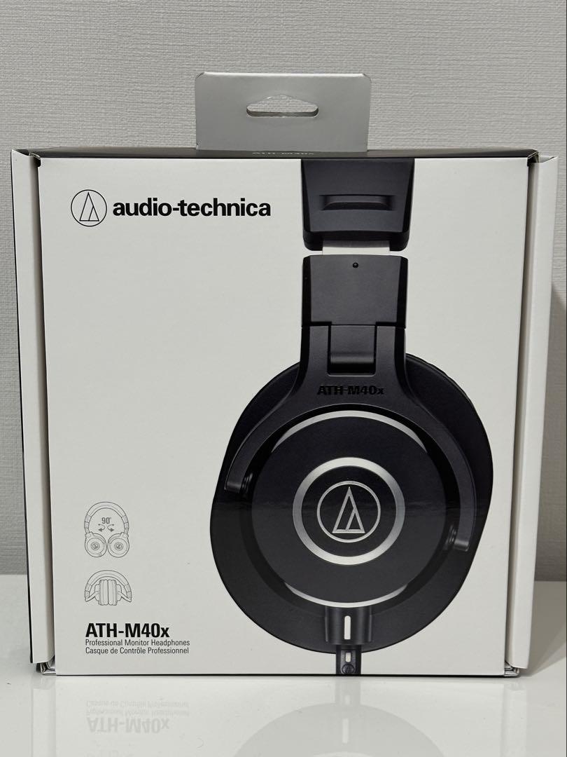 【中古美品】audio technica ATH-M40x モニターヘッドホン audio-technica ATH-M40x モニターヘッドホン - メルカリ
