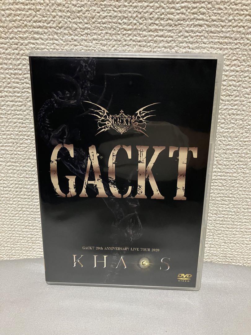 ミュージック GACKT LIVE TOUR 2020 KHAOS DVD CD 人気ブランドランキング 2020 TOUR LIVE GACKT KHAOS CD DVD