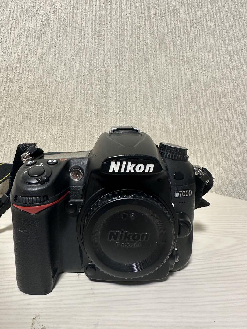 通販 ニコン 一眼レフ NIKON D7000 本体、バッテリー、充電器2個、箱