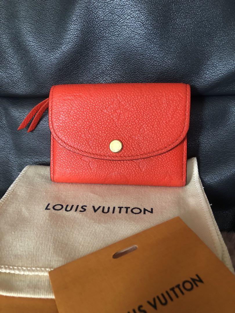 LOUIS VUITTON 二つ折り財布 オレンジ