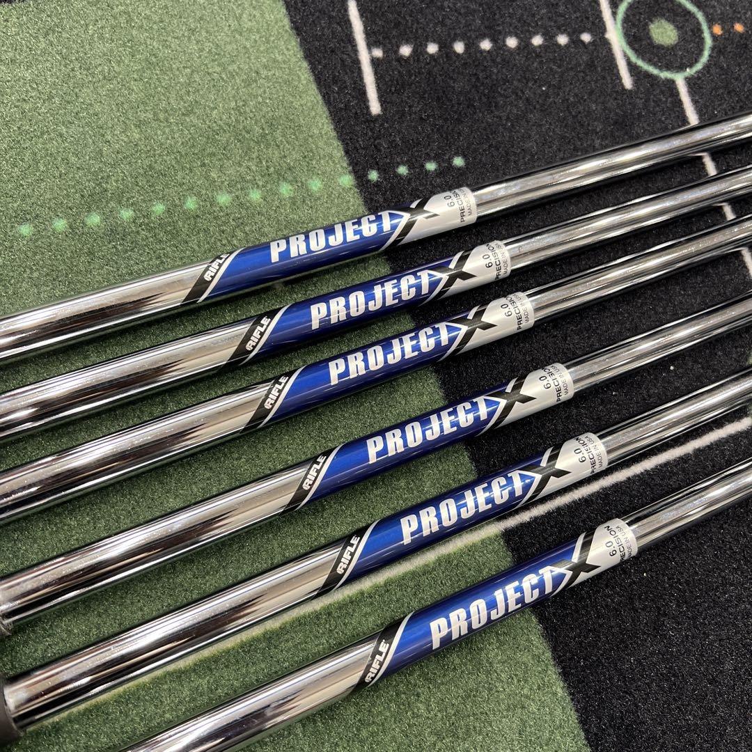 PROJECT X 6.0 ゴルフクラブ用シャフト 6本セット プロジェクトX