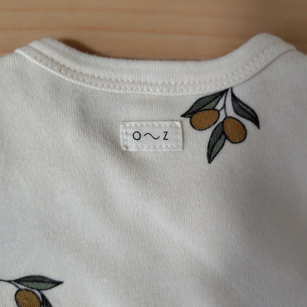 organic zoo オリーブロンパース&ミルクロンパース