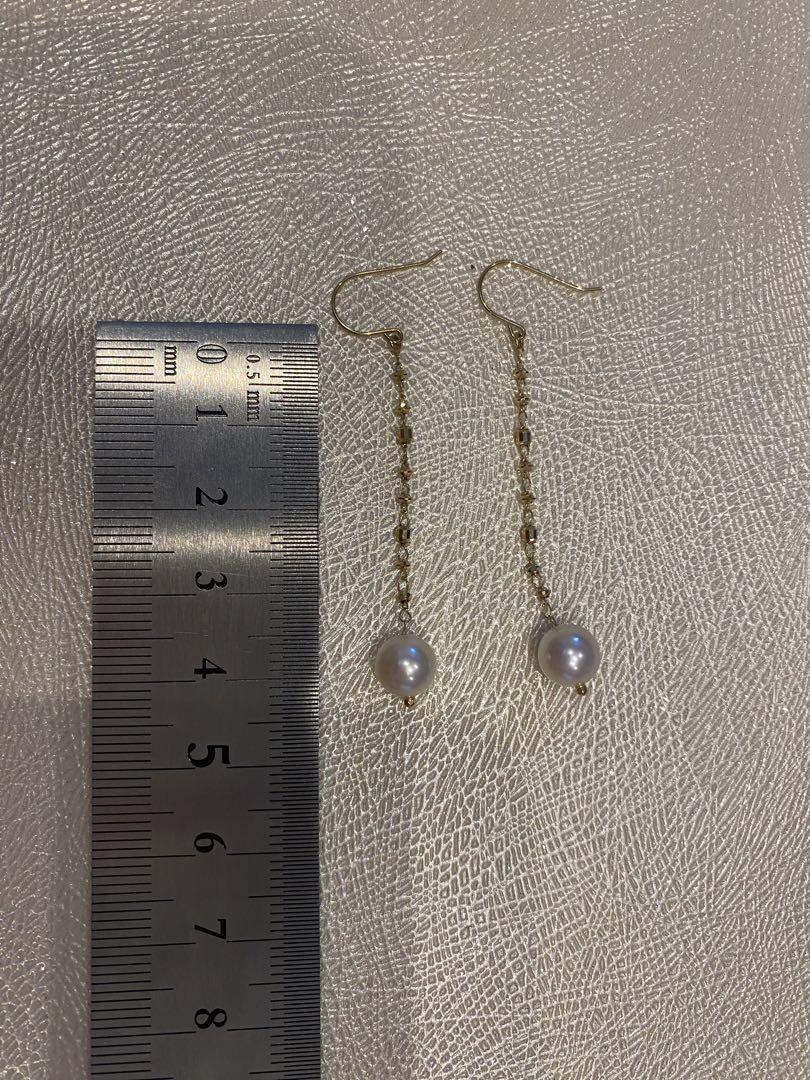 K18YG パール　ピアス