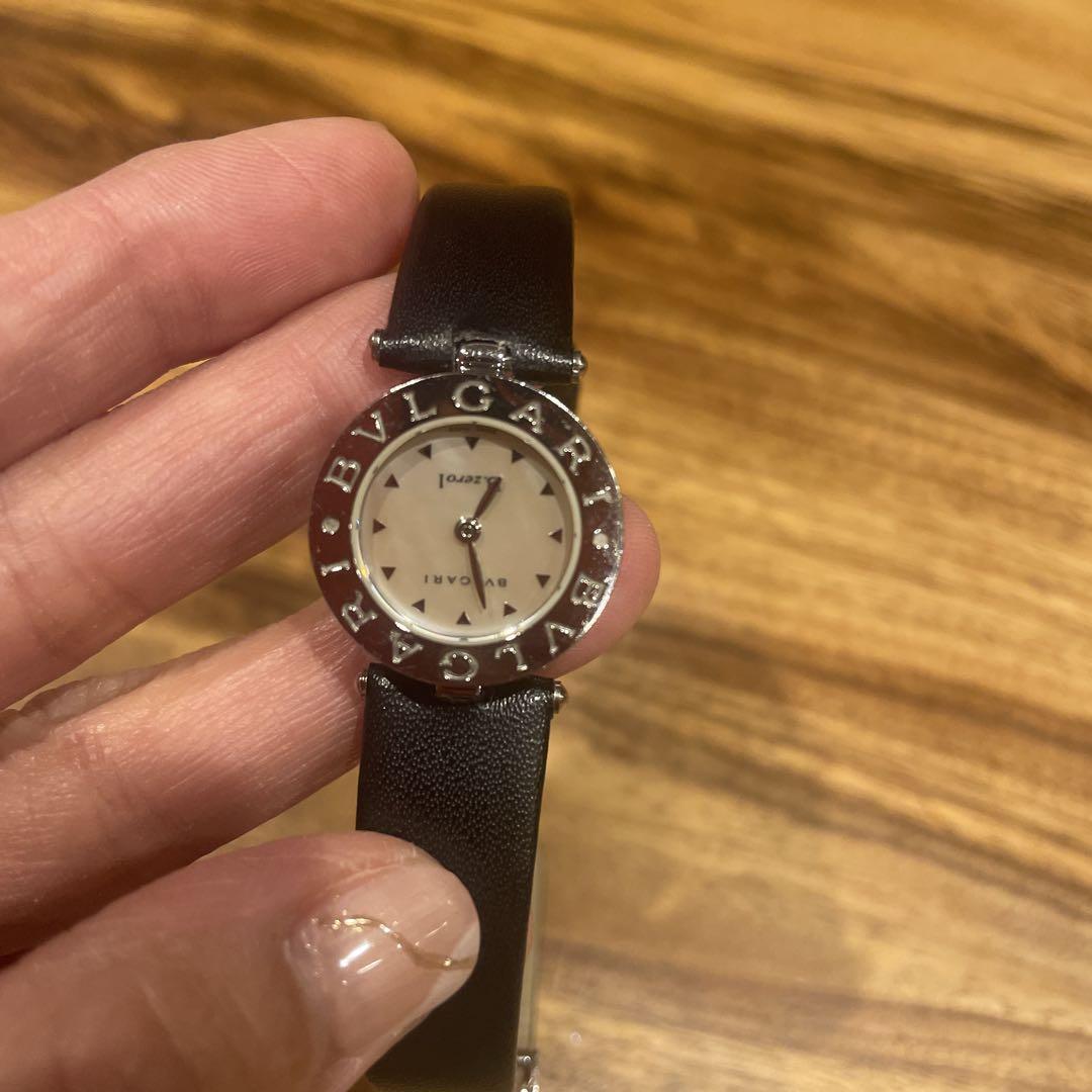 BVLGARI ブルガリ　ビーゼロワン　　シェル文字盤　腕時計　箱付き