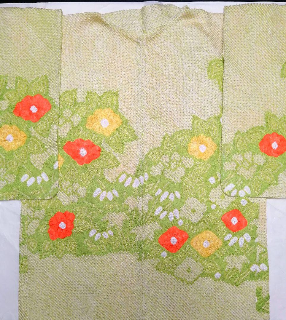 【未使用】羽織 総絞り身丈79cm