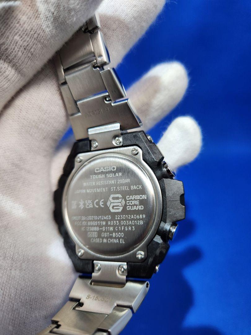 ⭐人気⭐G-SHOCK GST-B500D-1A1JF G-STEEL ソーラー