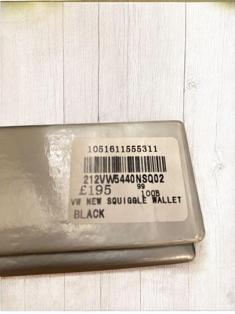 【Vivienne Westwood】チェーン付き長財布 ブラック 新品